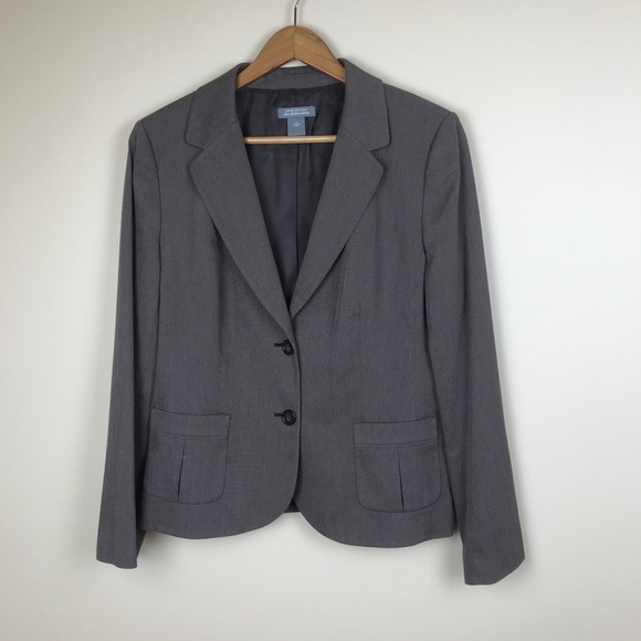 Ann Taylor Jackets & Blazers - Ann Taylor Brown 2 button Blazer (12)